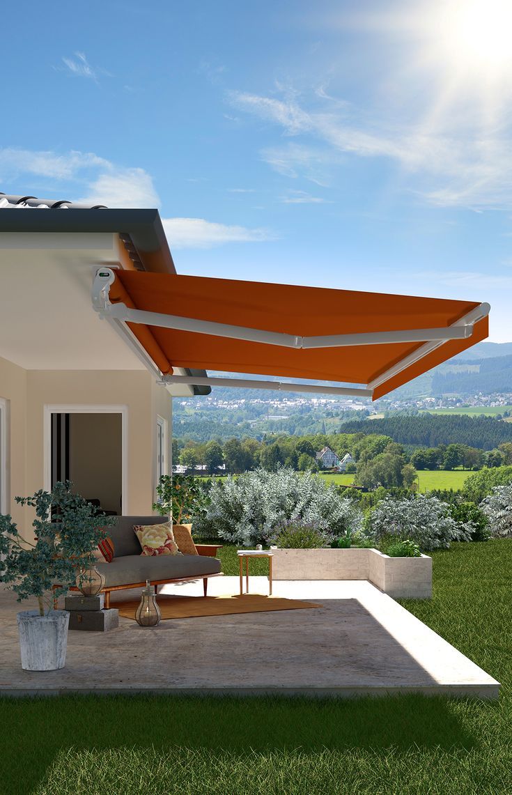 Use Retractable Awnings to
Make Outdoors Comfortable