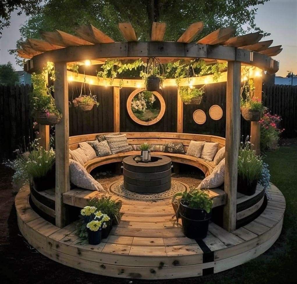 Ways to have a good backyard
fireplace