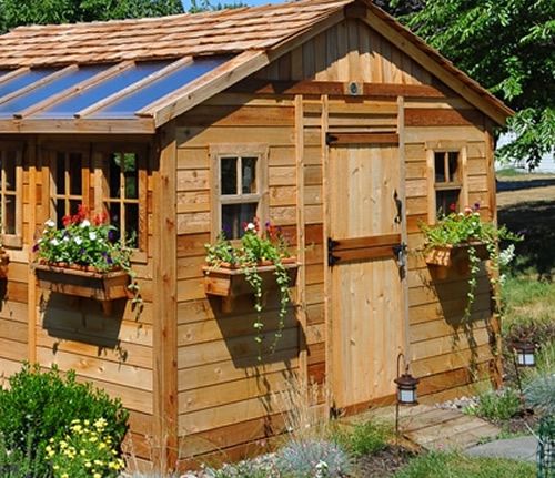 Install a Cedar Shed in your
Backyard