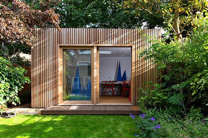 Why every modern garden should
have garden studios