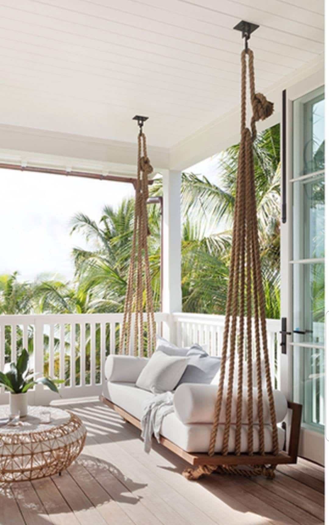 Cozy Comfort: Swinging on Porch Swings