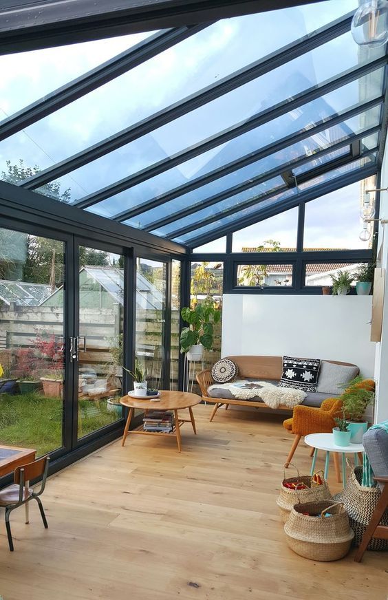 Arranging sunroom additions: bring outside inside