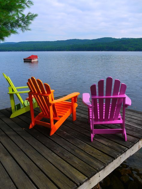 Outdoor Comfort: Relaxing in Adirondack
Chairs