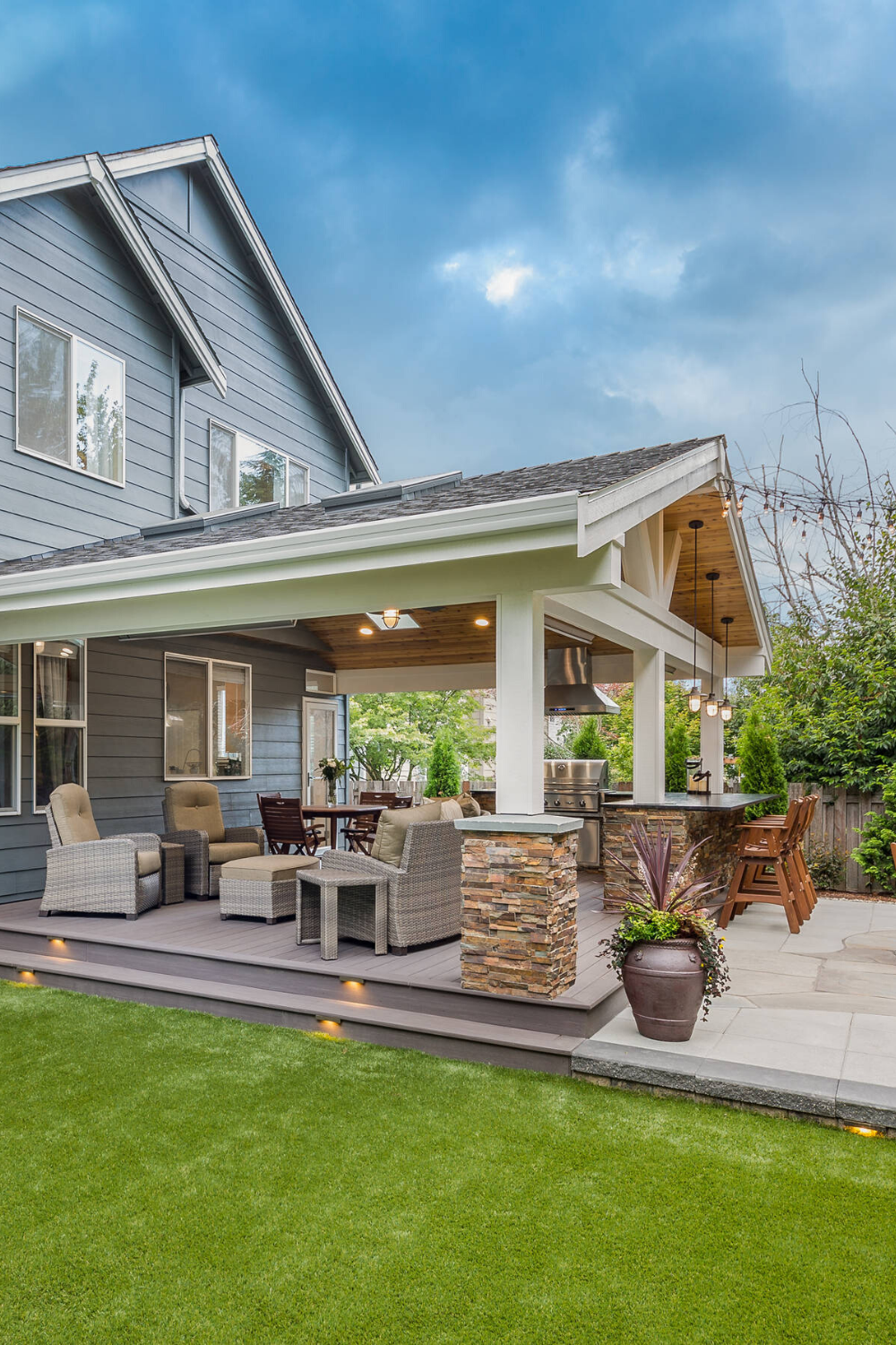 Different Types of a Beautiful
Covered Patio Design