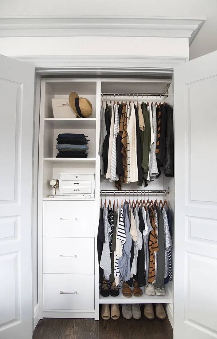 Custom closet systems for
modern bedrooms