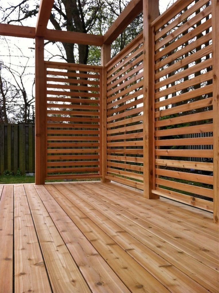 How to choose the deck privacy
screens