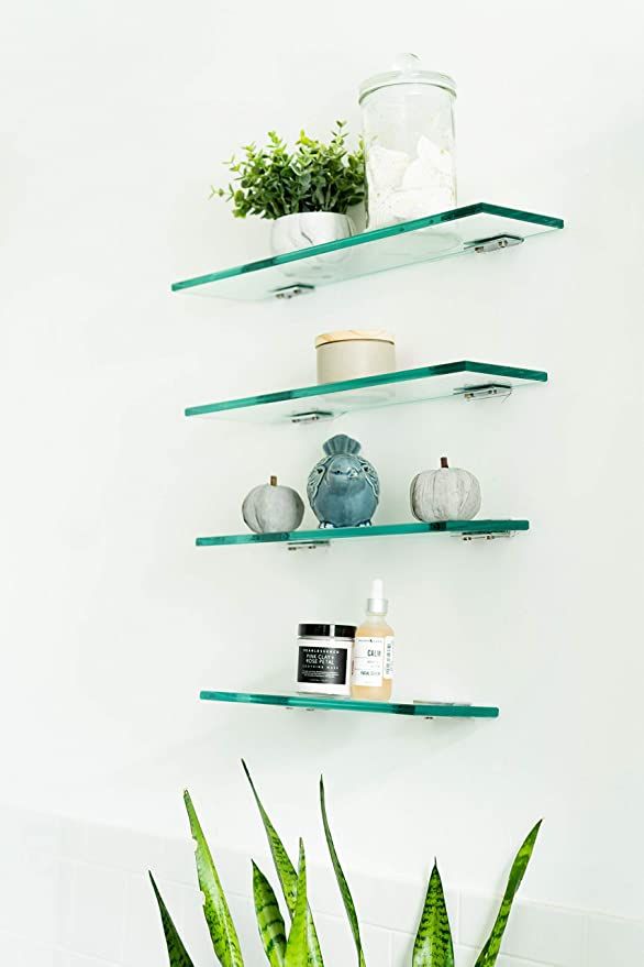 Sophisticated Spaces: Elevating Spaces
with Glass Shelves