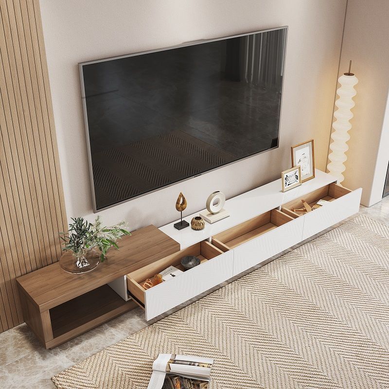 Convenience of large TV stands