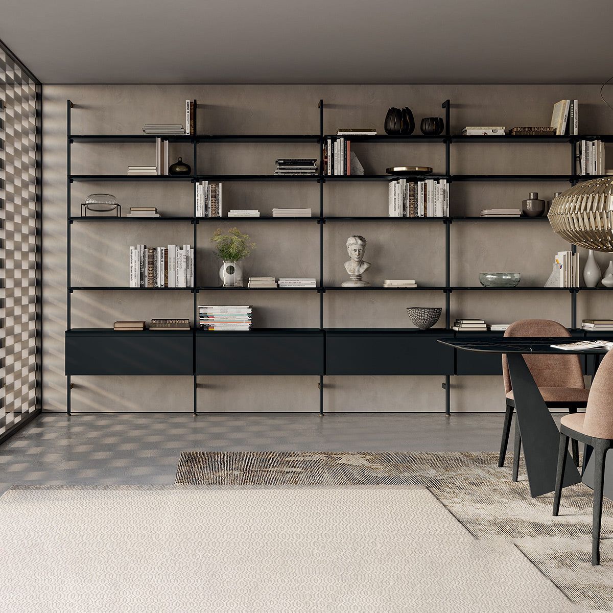 Organizing Books in an Elegant
Style in Your Metal Bookcase