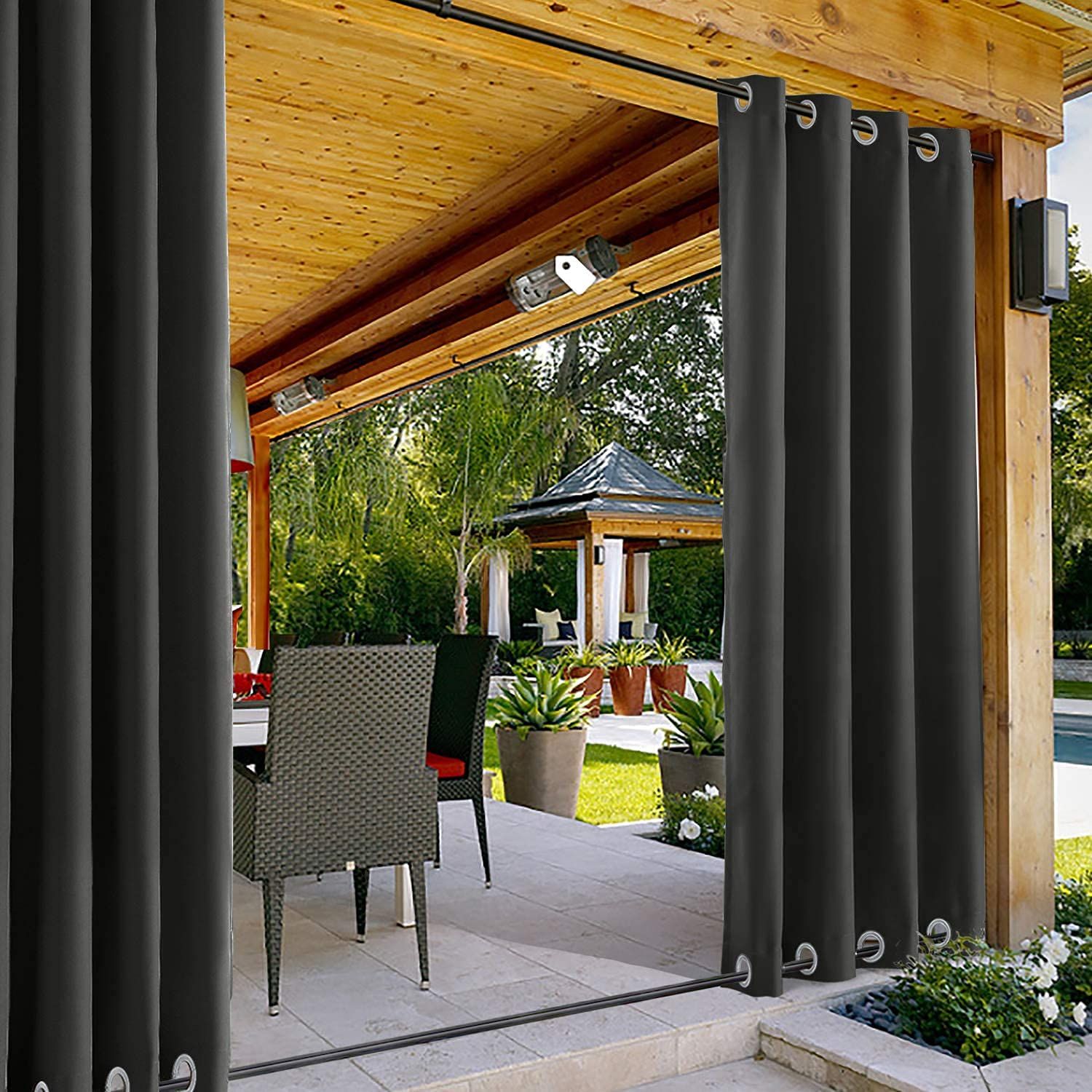 Outdoor Comfort: Enhancing Privacy with
Outdoor Curtains