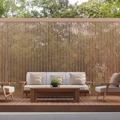 Install Outdoor Screens and
Enjoy Privacy