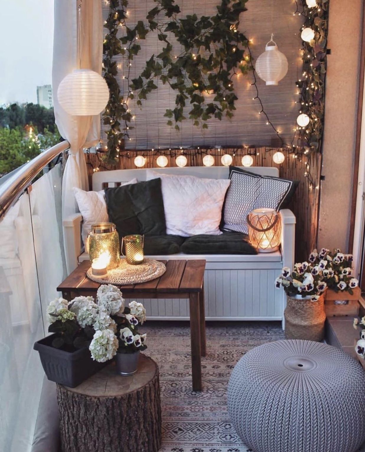 Some simple beautiful patio decor ideas