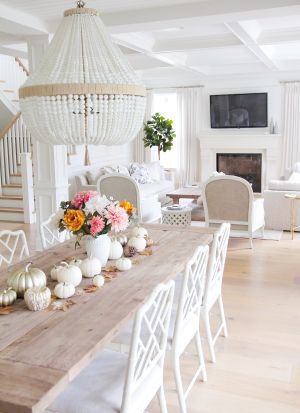 The Elegant White Dining
Chairs