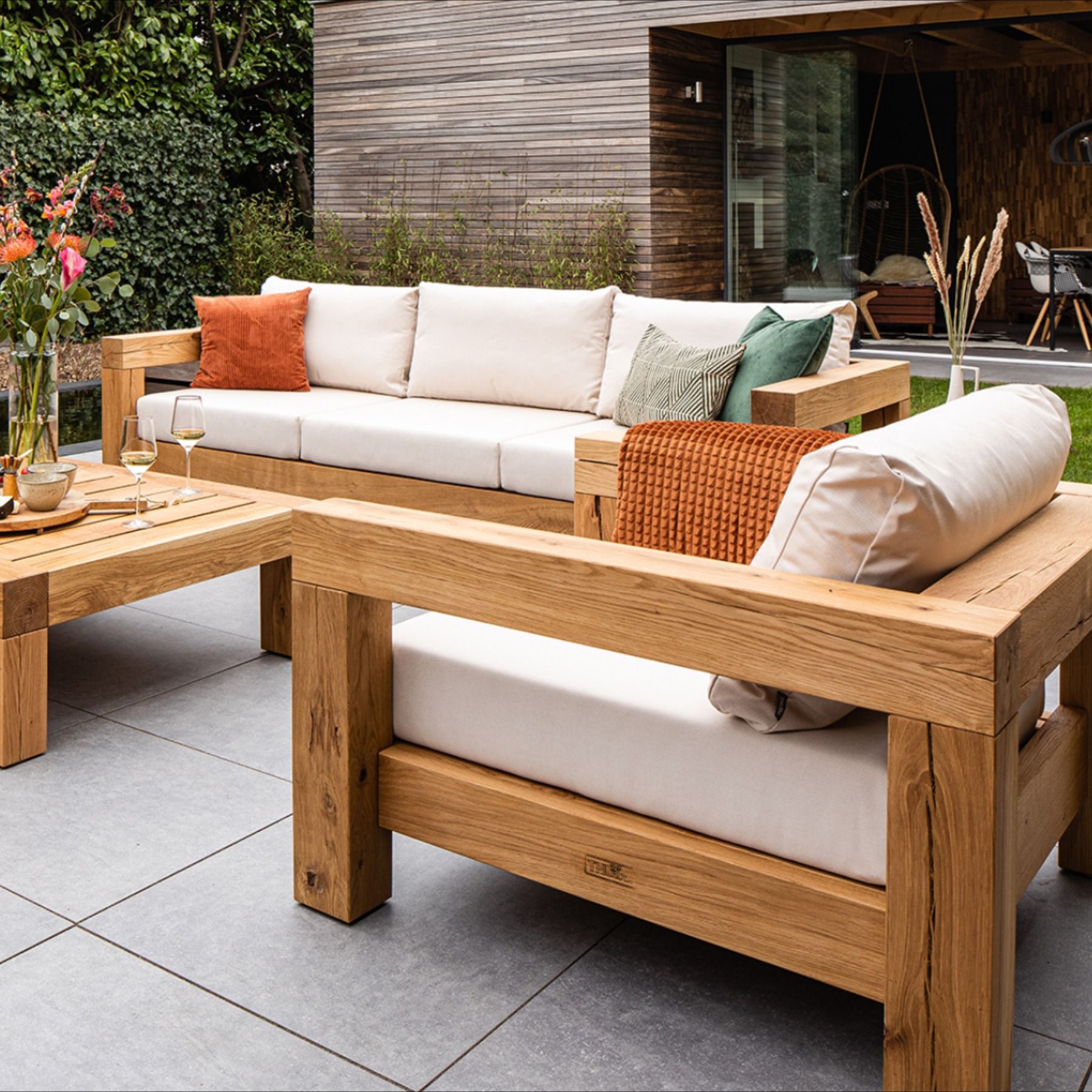 Wooden outdoor furniture the
best quality