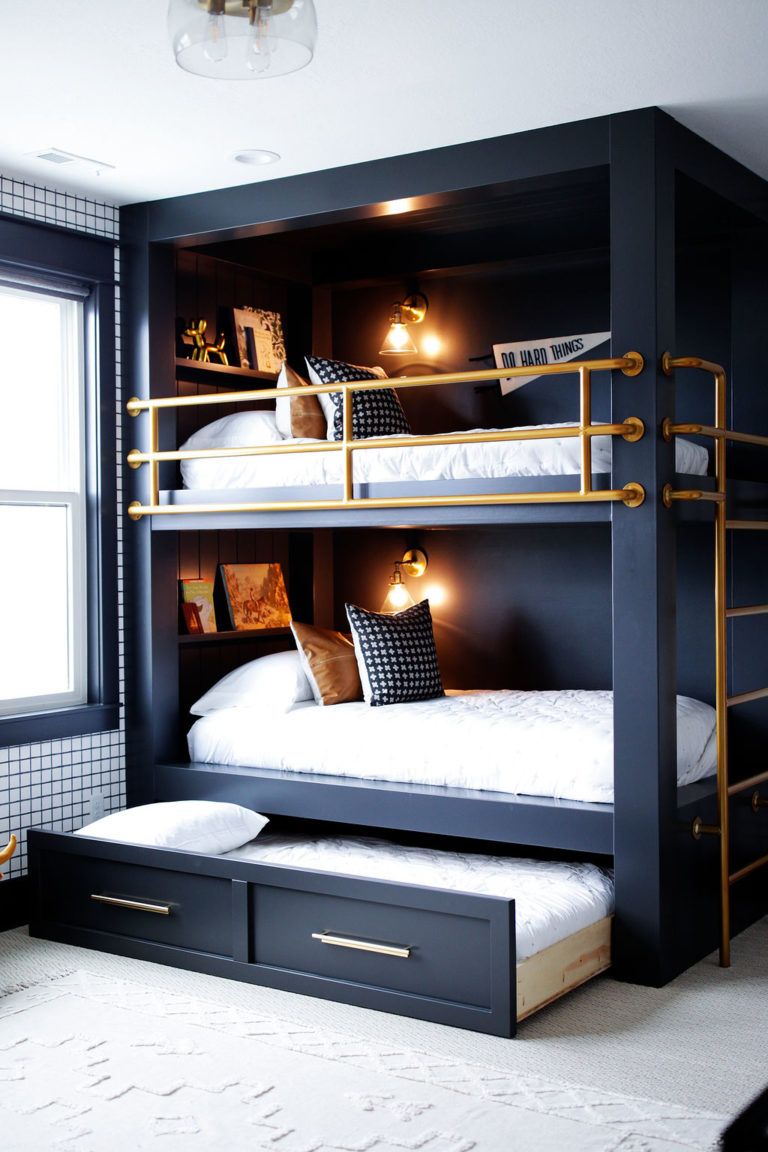 Bunk Beds with an Edge for  Your Kids Room