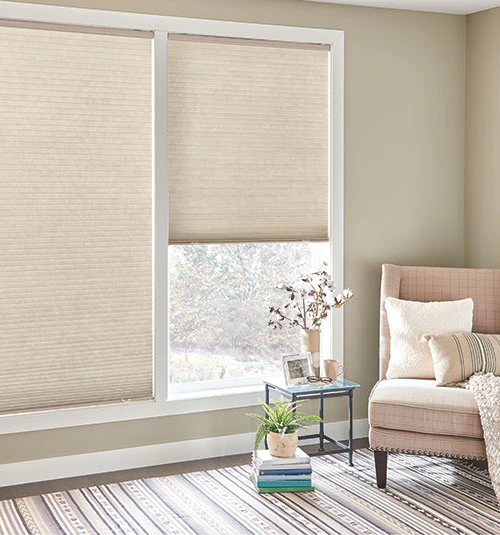 Cellular shades that will make
your room grand