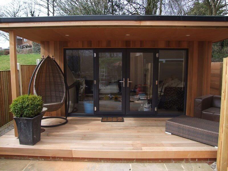 Why every modern garden should
have garden studios