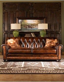 Style your living room a with
a top grain leather sofa