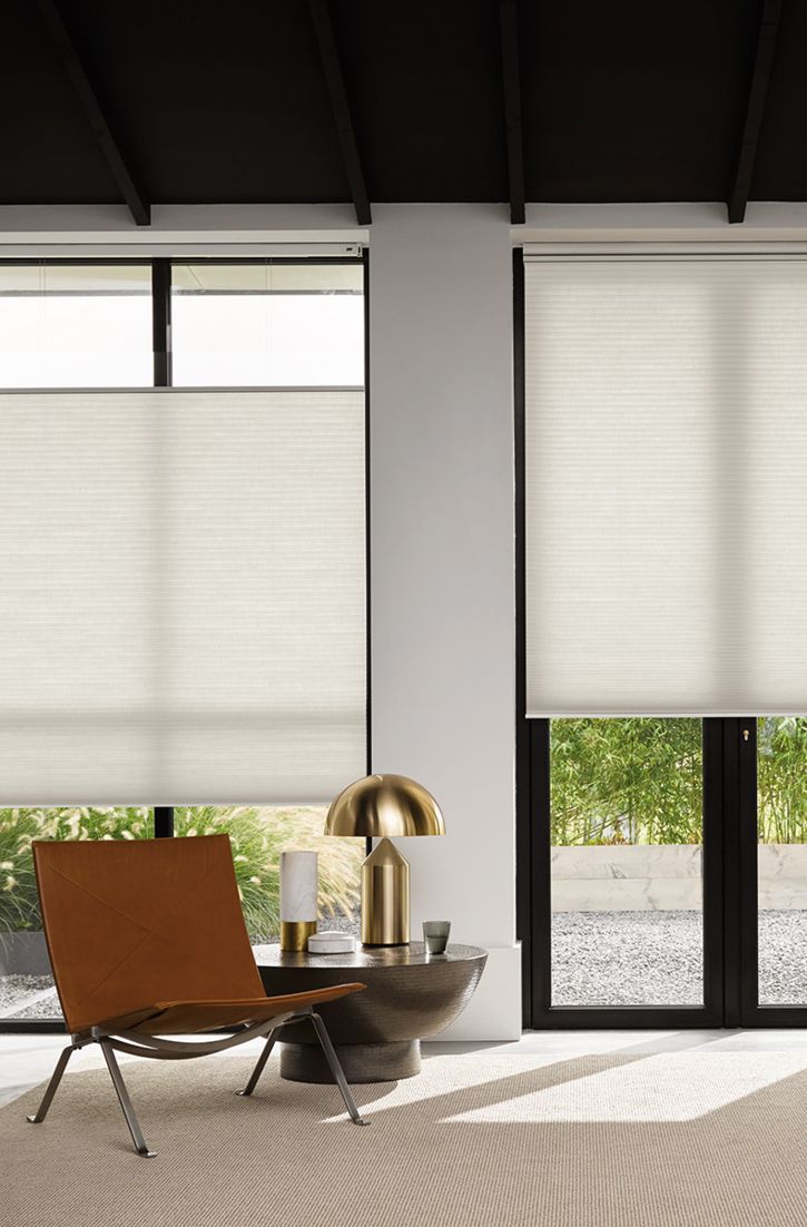 The suitability of honeycomb
shades