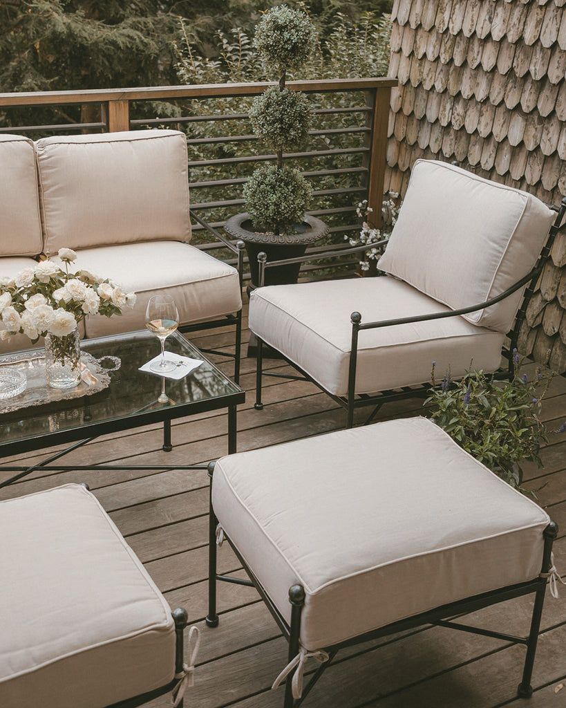 Iron Patio Furniture for
Comfort