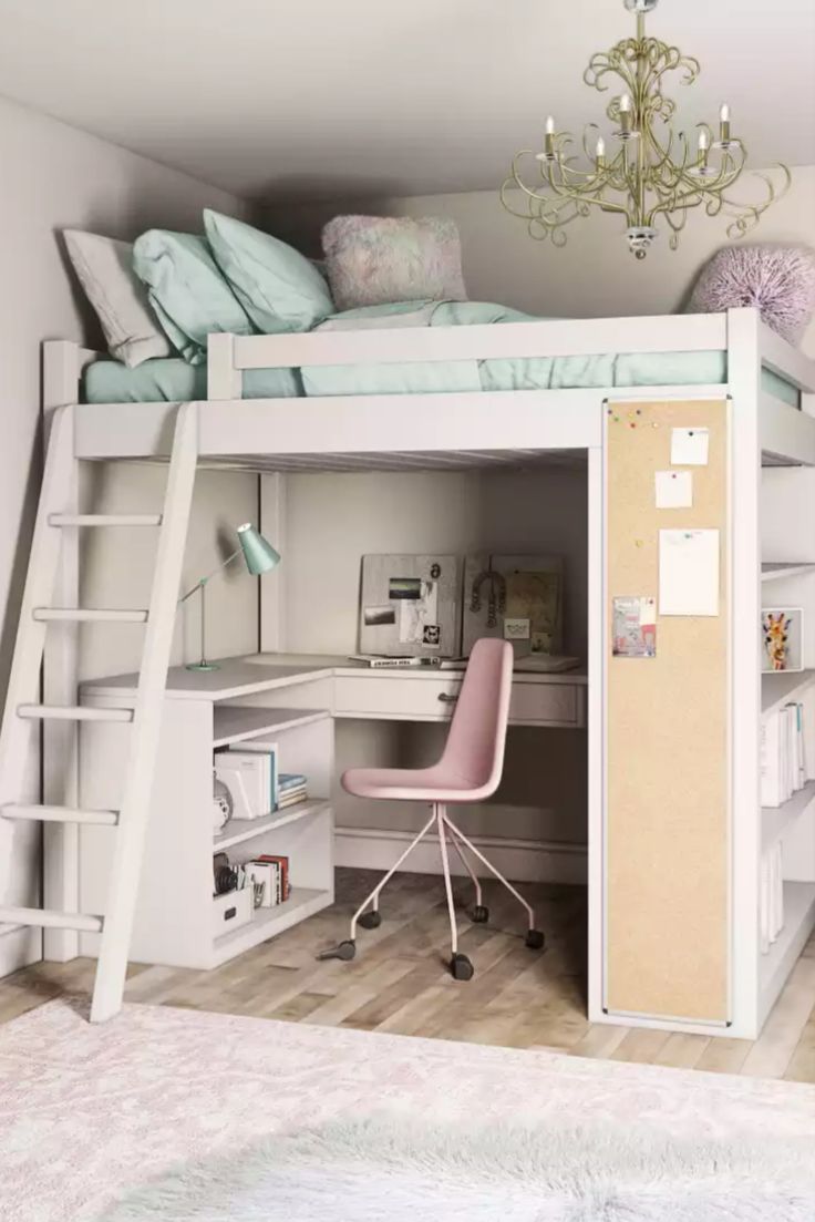 Lightness of loft beds