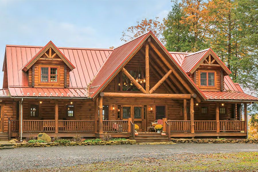 Gains of embracing log home
plans