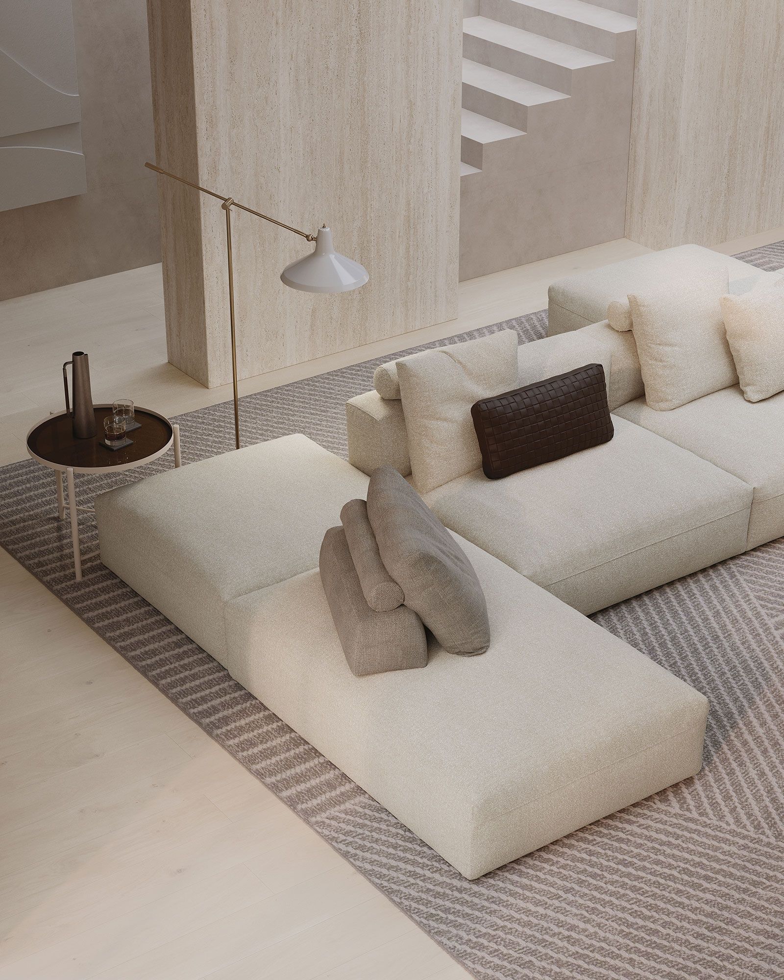 Versatile Comfort: Adaptable Seating with a Modular Sofa