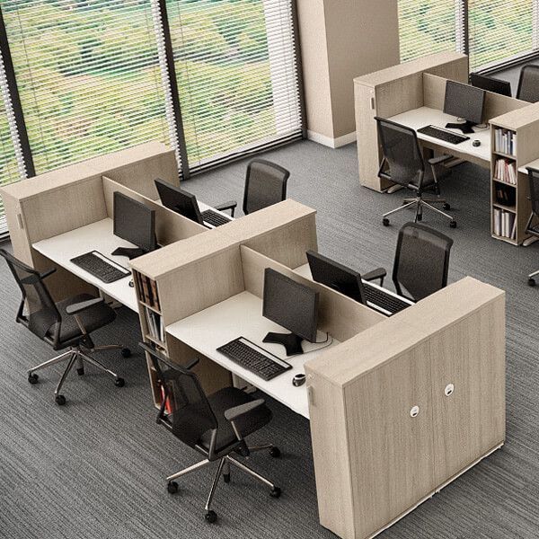 How to create inspiring
workspaces with office cubicles?