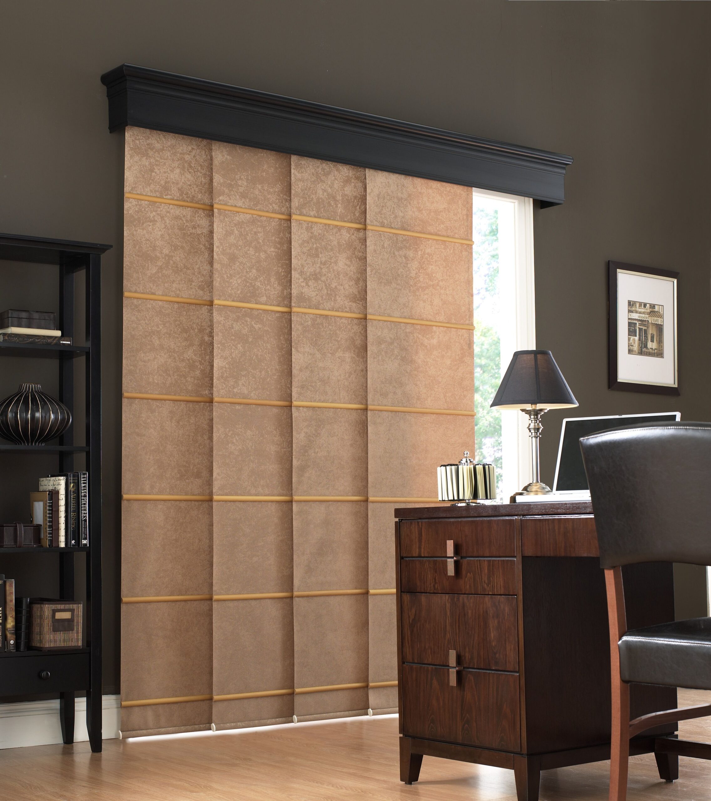 Online purchase of the panel
track blinds