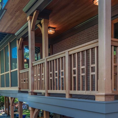 Porch railings for your home
decor