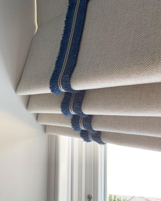 Keep the Rays away by using
Roman Blinds for your windows