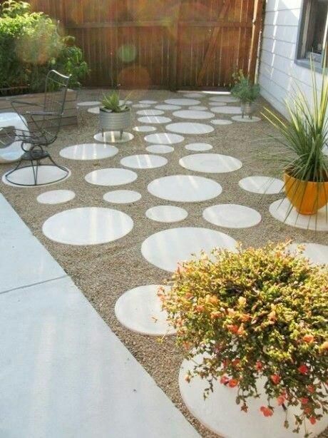 Add the Beauty of Stones to
your Landscaping Design by using Round Stepping Stones