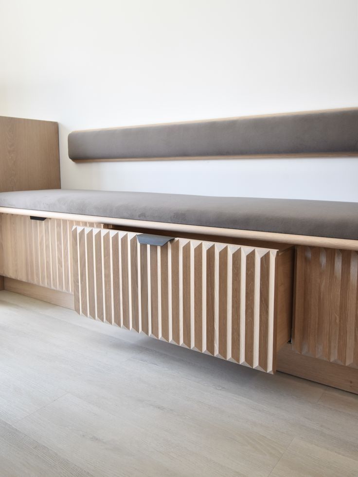 Multifunctional storage benches for all rooms