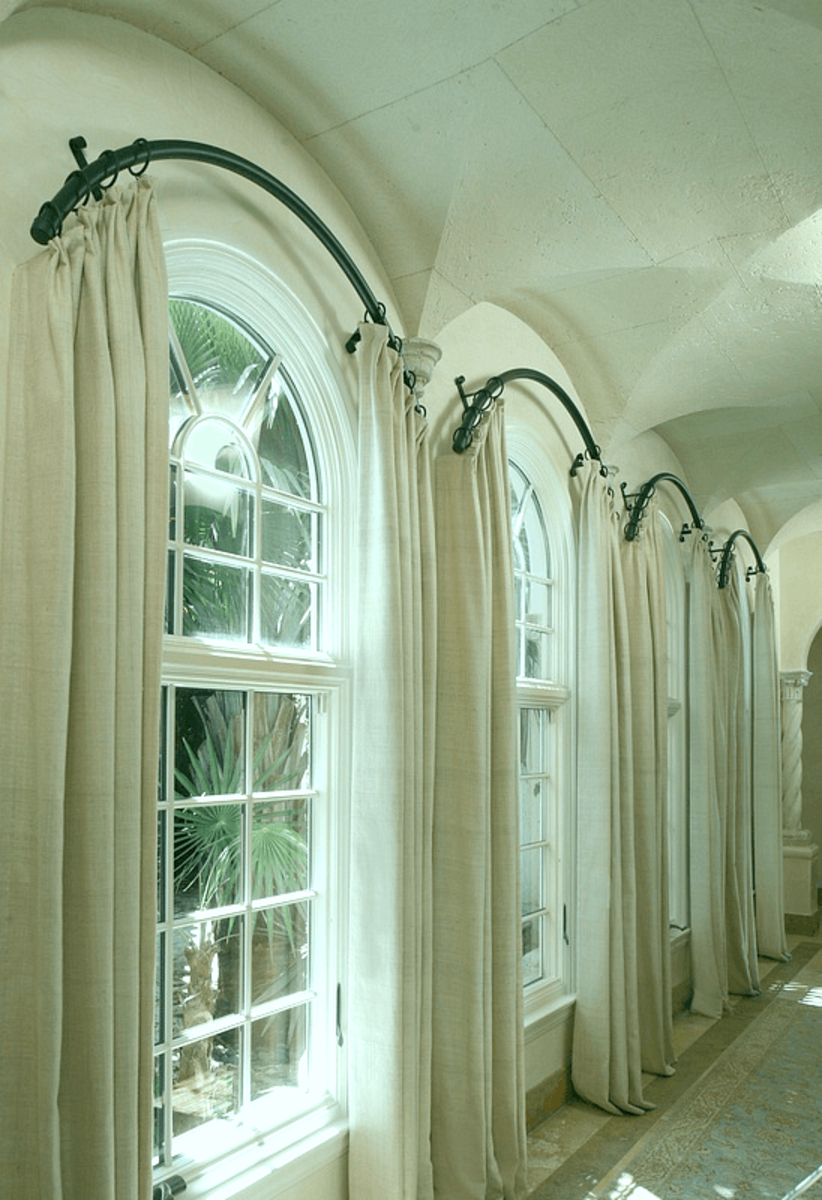 An Overview of Arched windows
treatments