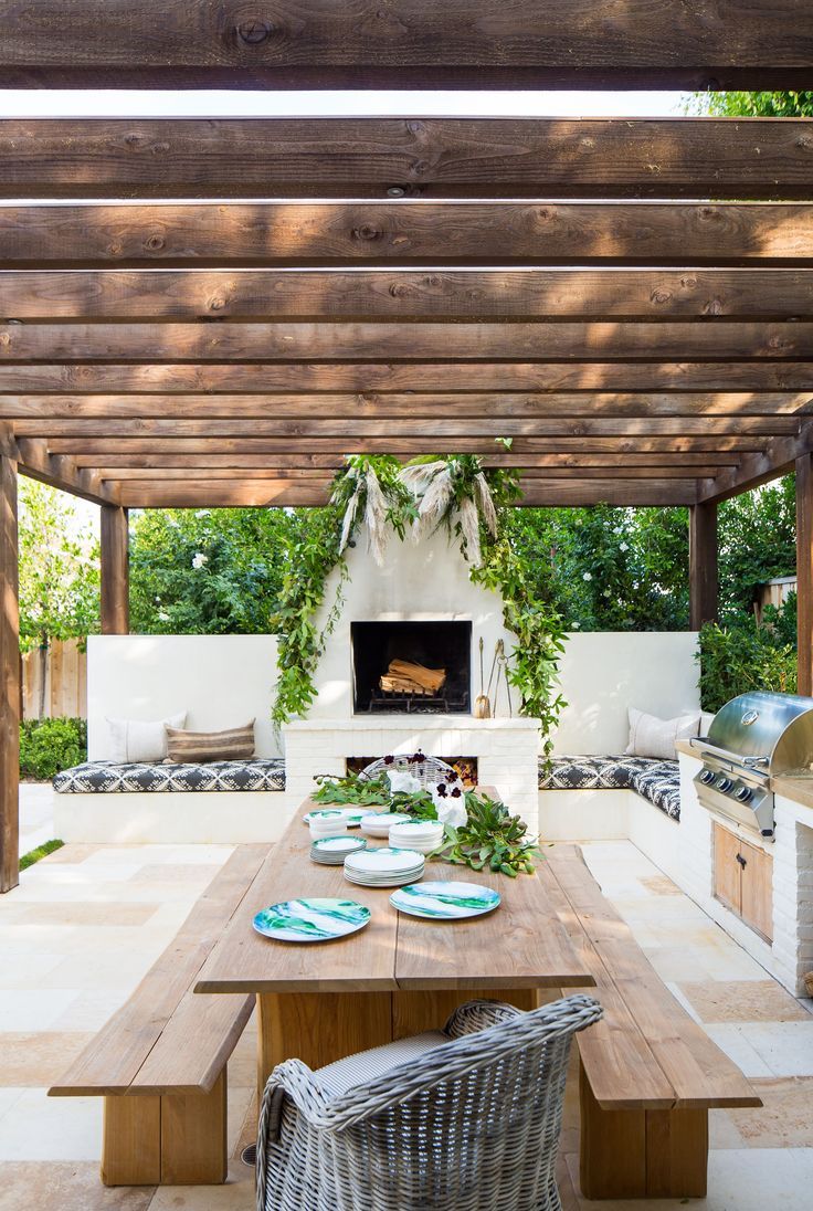 Ways to have a good backyard
fireplace