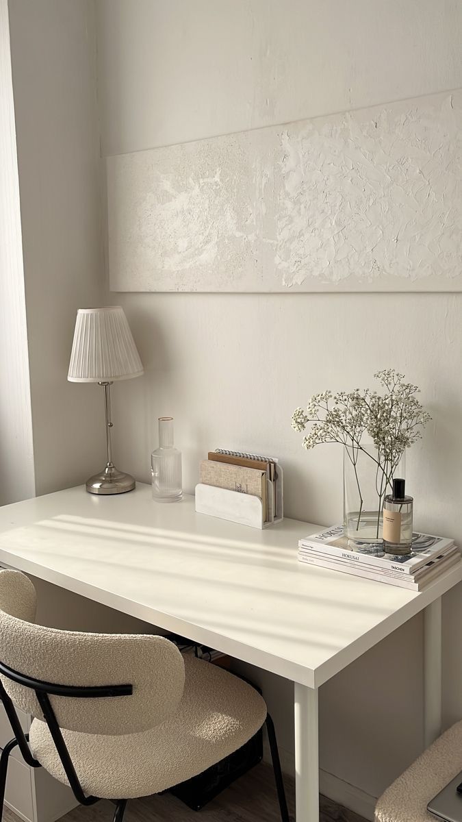 Bedroom desk- a perfect
companion for all the nights you need to work!