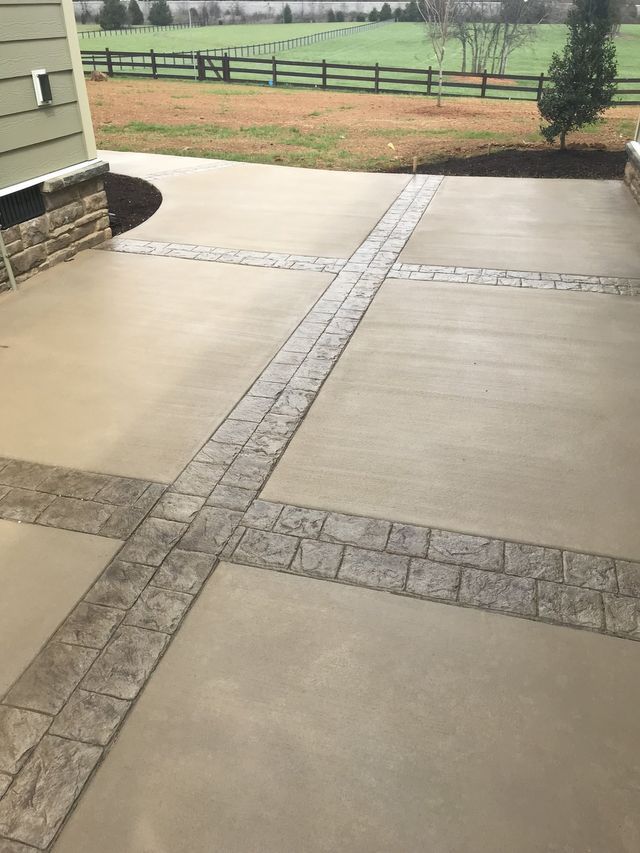 Information about stamped
concrete patio