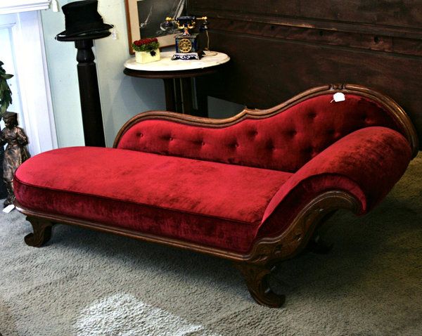 Vintage Charm: Lounging in Style with a
Fainting Couch