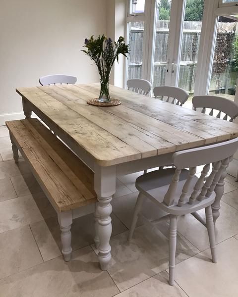 Farmhouse Table: Beautiful and
Tough