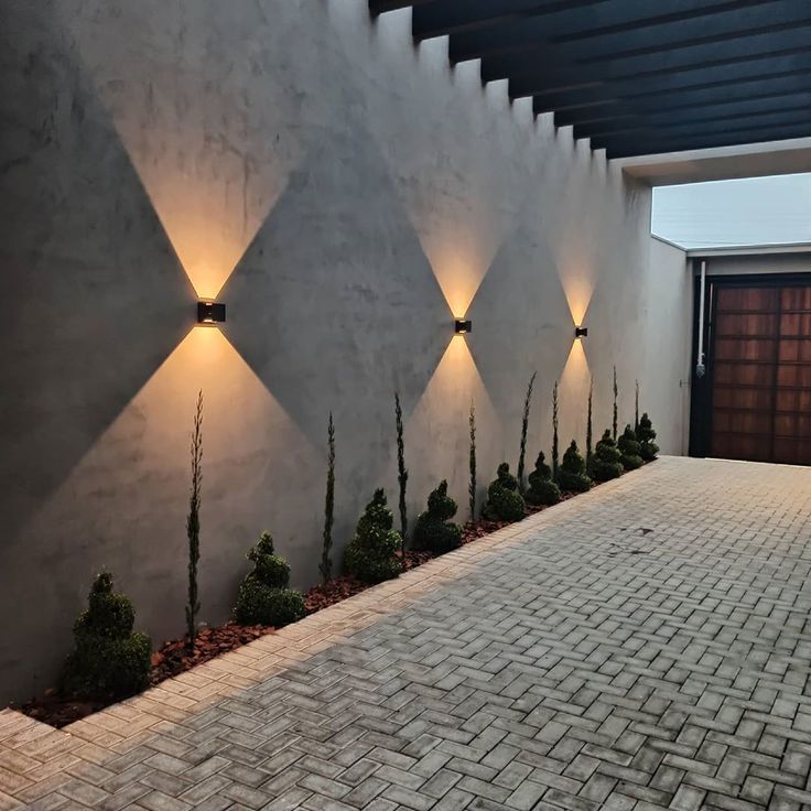 Lit up your Compound and
Garden with Garden Wall Lights