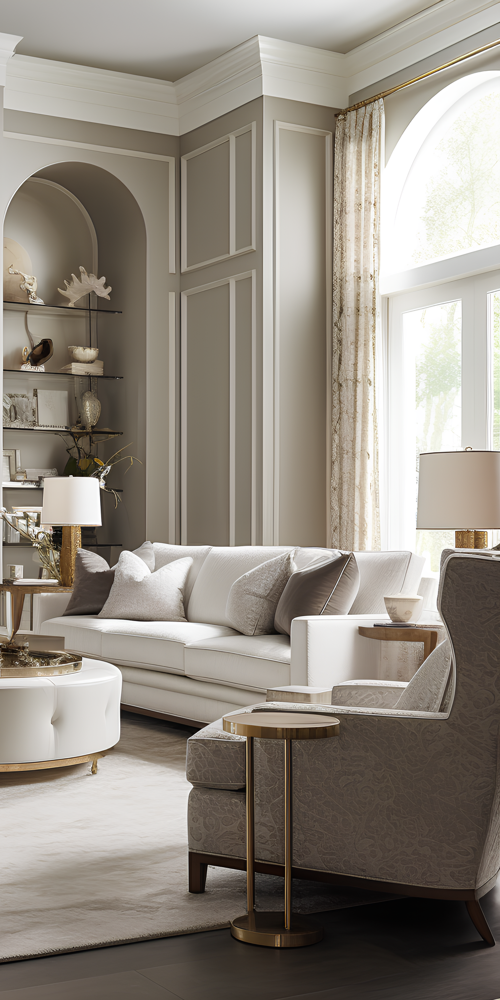 Elegance Grey Living Room
Furniture