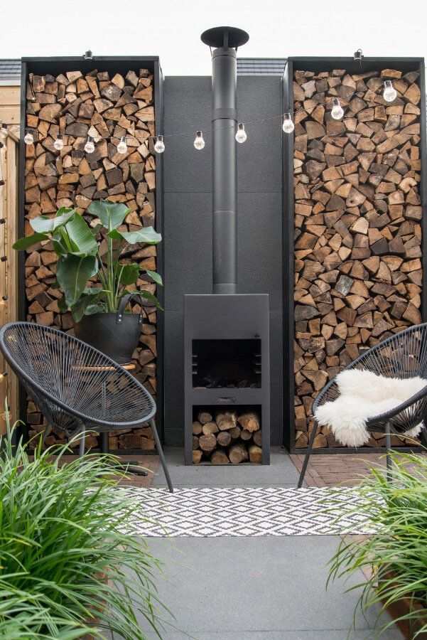 Fireside Serenity: Gathering Around a
Patio Fireplace