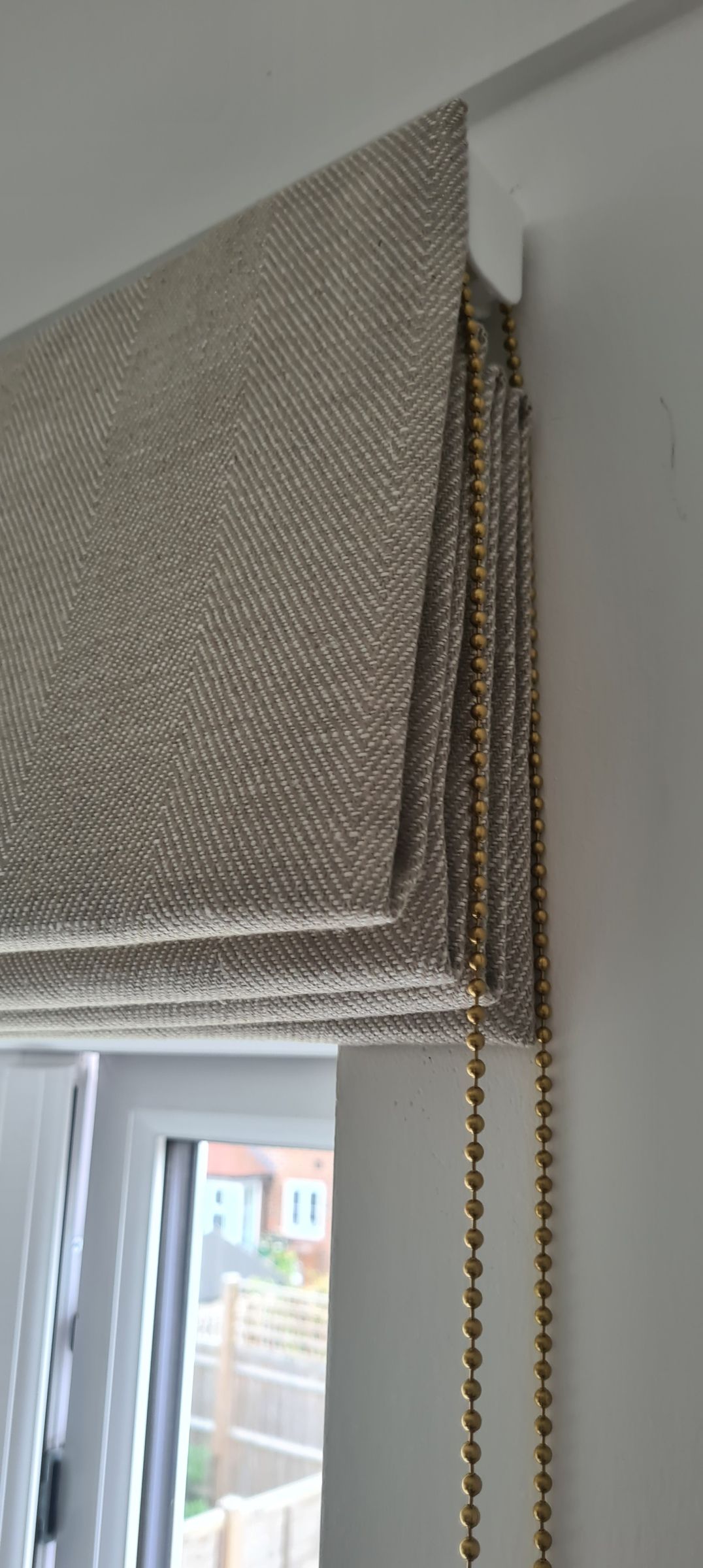 Keep the Rays away by using
Roman Blinds for your windows