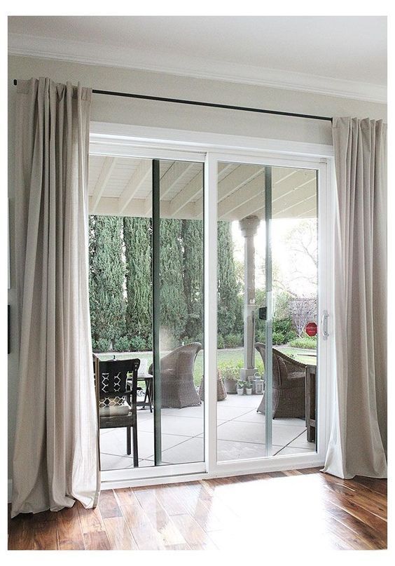 What is the cost of applying
Sliding door window treatments?