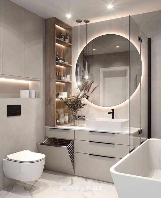 INNOVATIVE AND USEFUL SMALL
BATHROOM DESIGN IDEAS