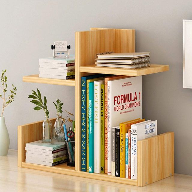 Organizational Marvels: Stylish Solutions
with a Small Bookshelf