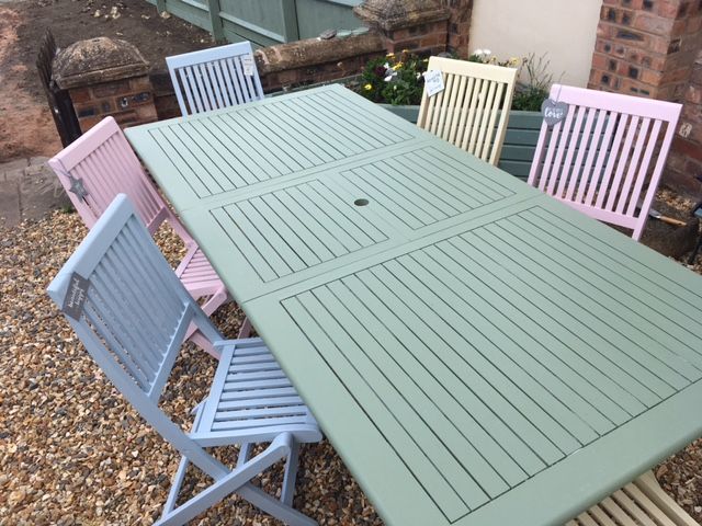 The process of adorning your
garden with wooden garden furniture sets