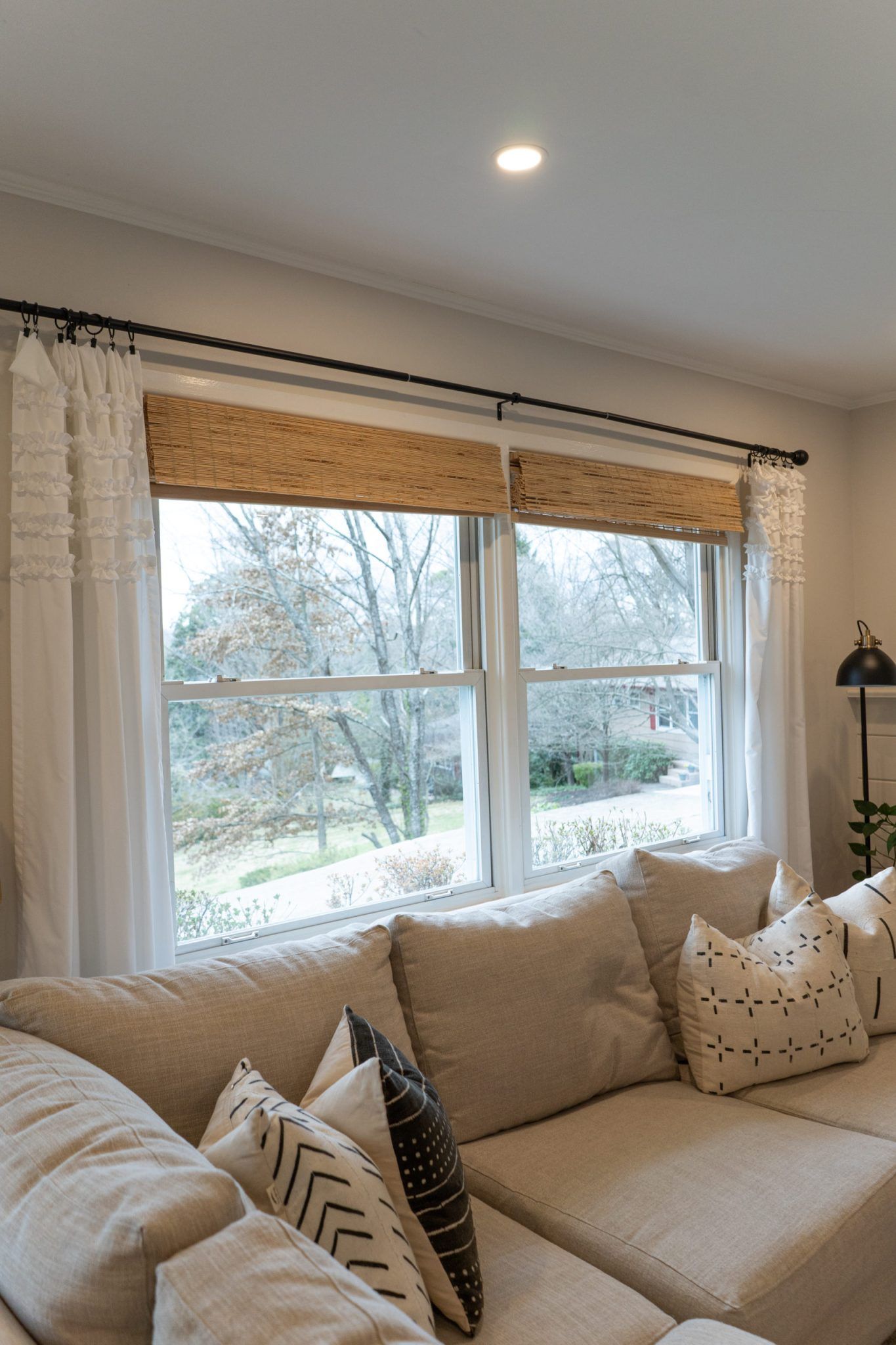 Care and maintenance of the
bamboo roman shades