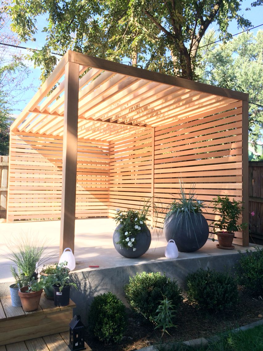 How to build a Cedar pergola