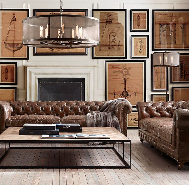 Introducing the new
Chesterfield leather sofa